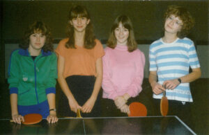 Foto der Mädchenmannschaft ca. 1981
