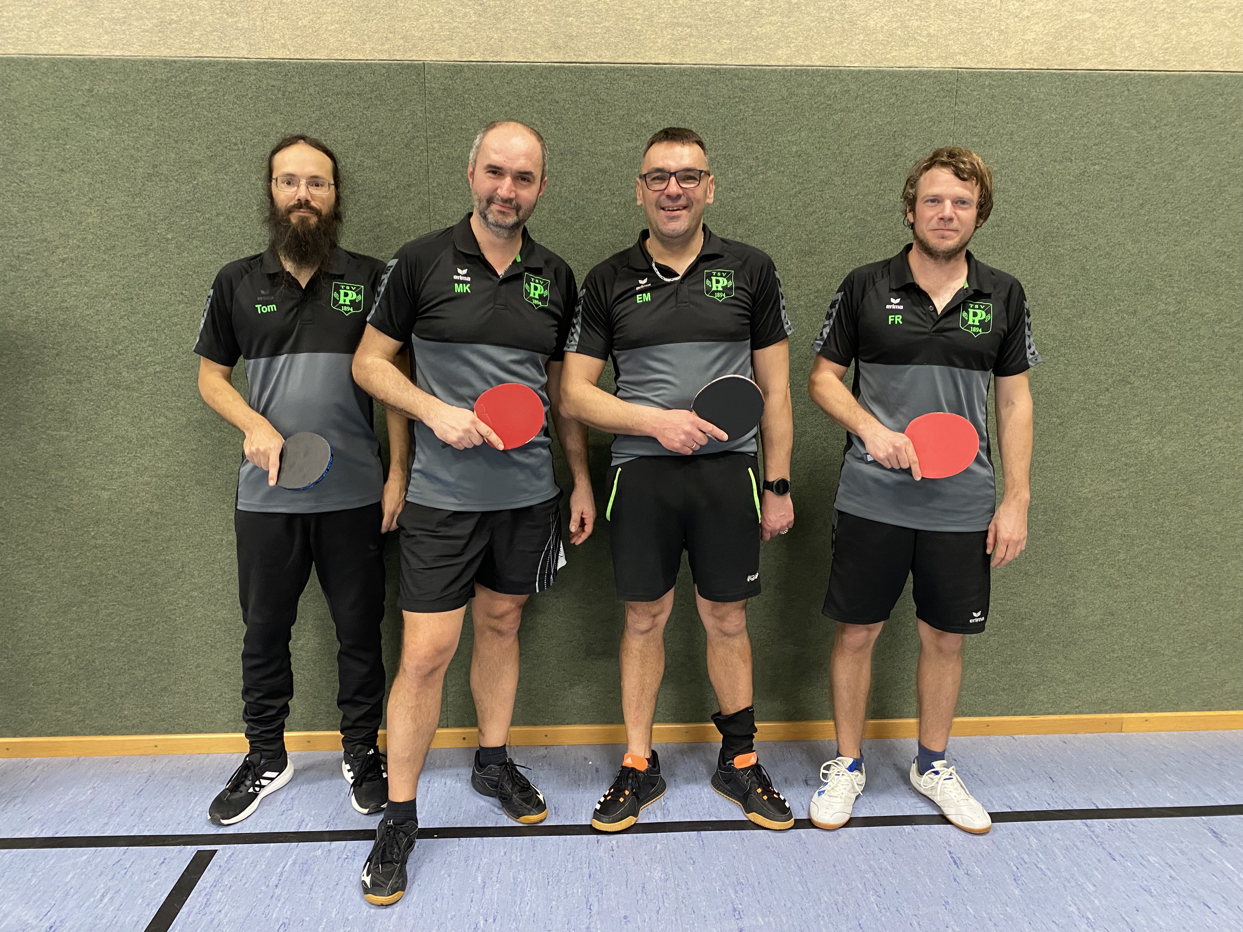 1. Erwachsenemmannschaft zu Beginn der Saison 2025/2026