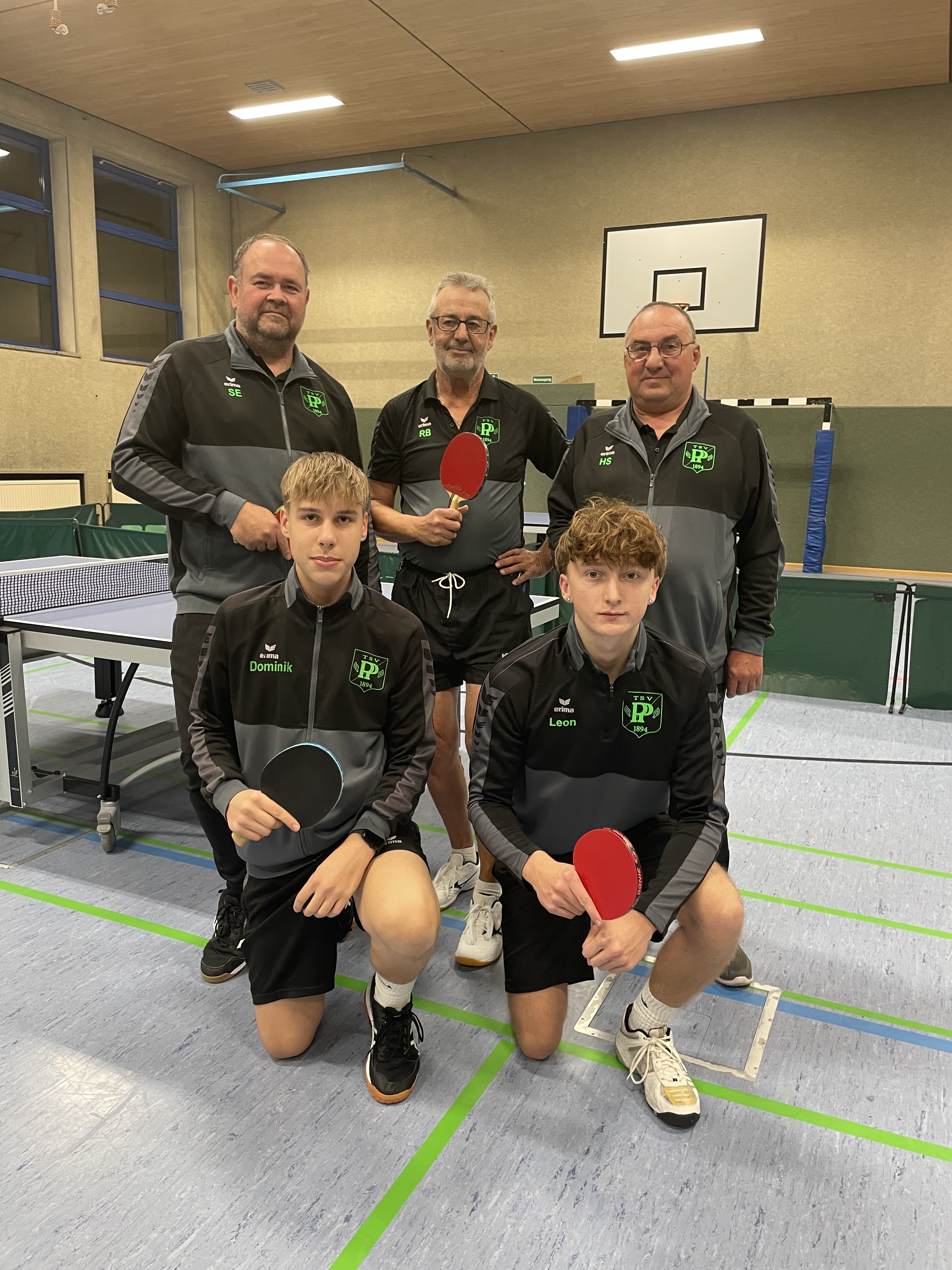 2. Erwachsenemmannschaft zu Beginn der Saison 2025/2026