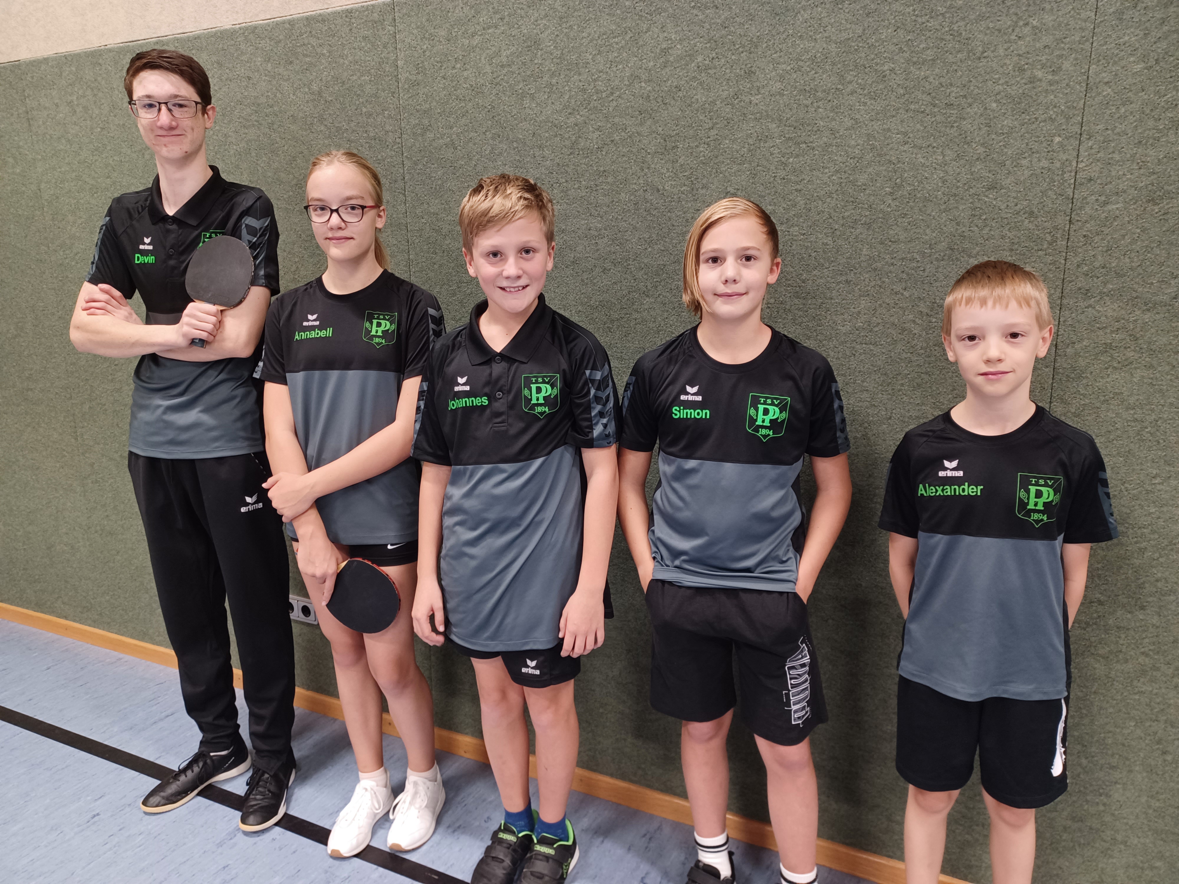 2. Jugendmannschaft zu Beginn der Saison 2025/2026